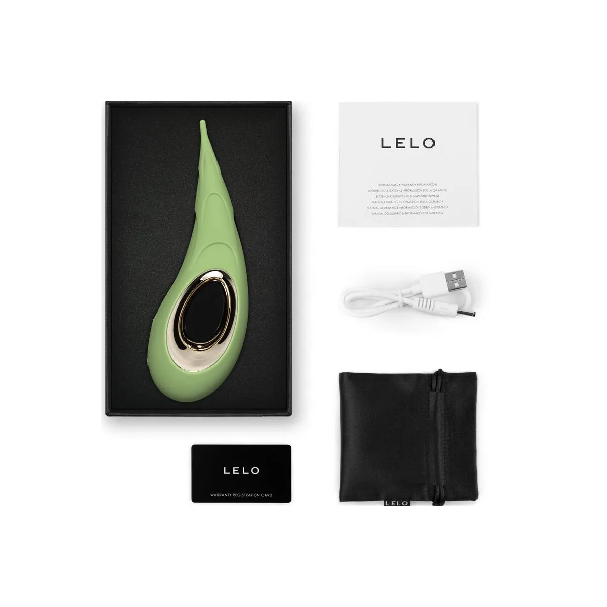 Dot Cruise Klitoris-Stimulator Pistaziengrün von Lelo | Fesselliebe.de