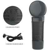 Wiederaufladbares Massager 7 Funktionen 5 Geschwindigkeiten von Pretty Love | Fesselliebe.de