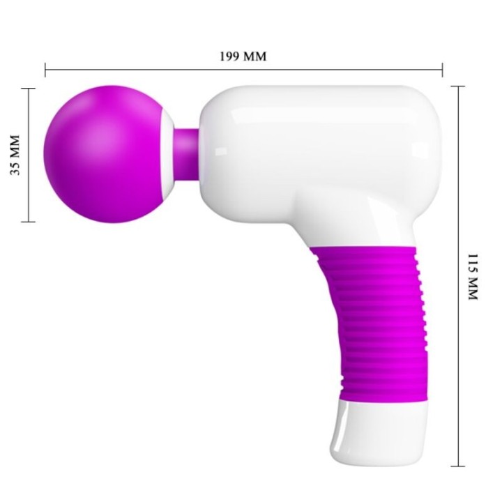 Magic Gum wiederaufladbares Massagerät von Pretty Love C-Type | Fesselliebe.de