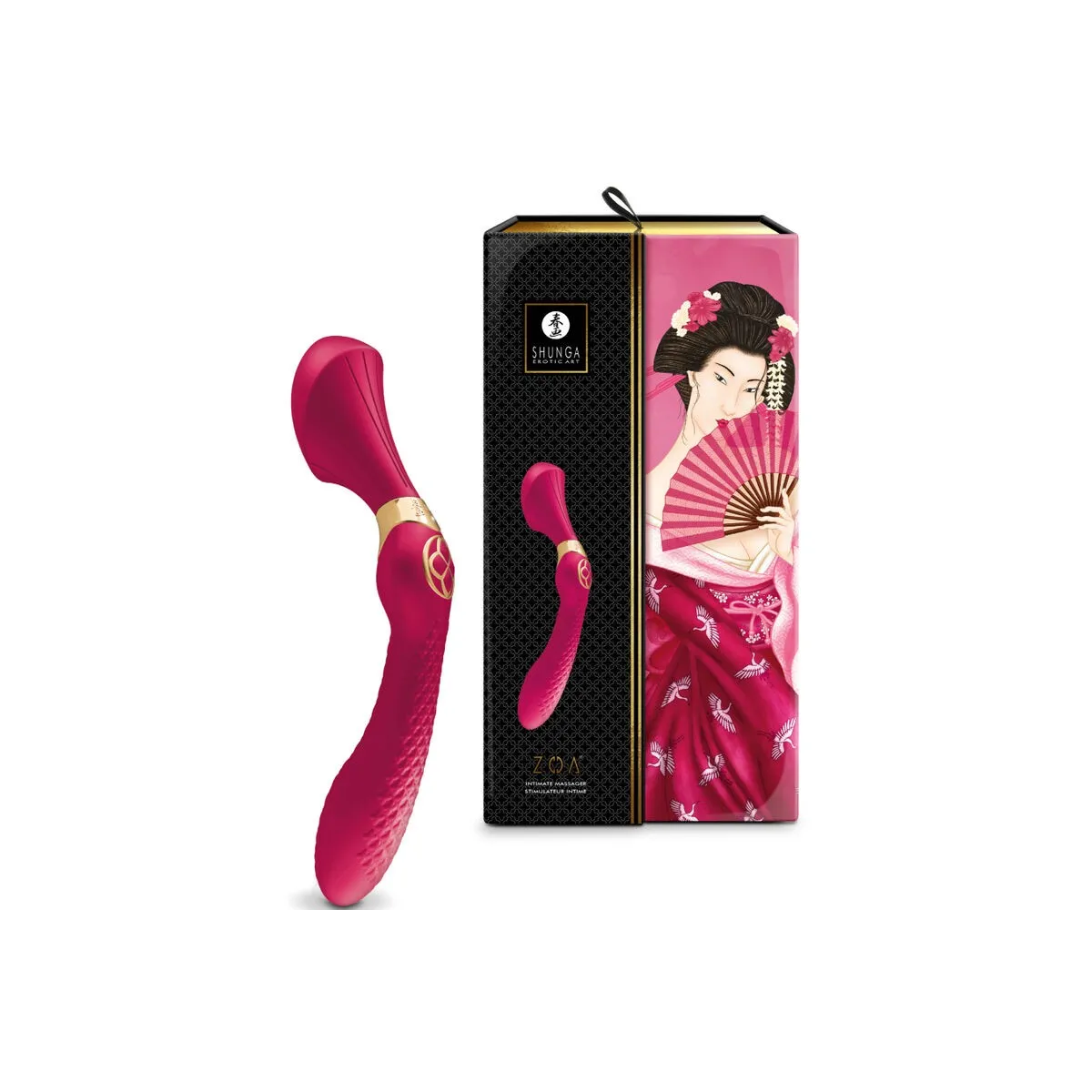 Zoa Intimmassager Fuchsia von Shunga Toys | Fesselliebe.de