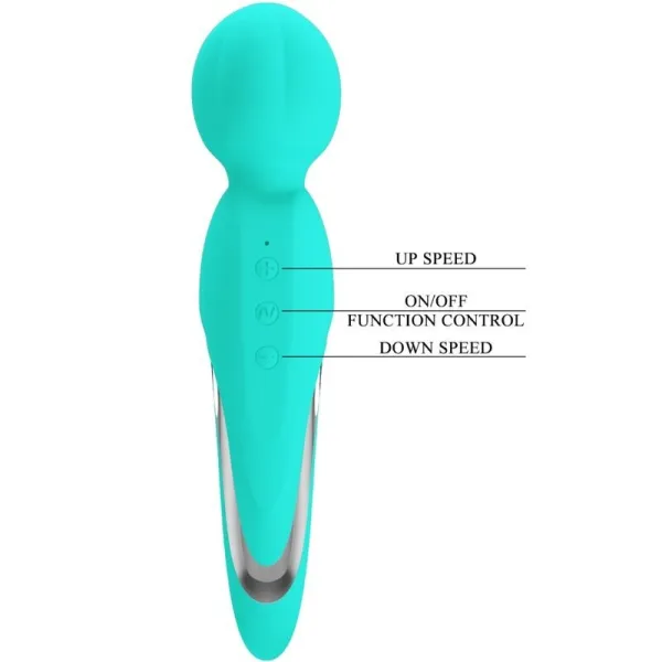 Walter Vibrator Stab Aqua Grün von Pretty Love Flirtation | Fesselliebe.de