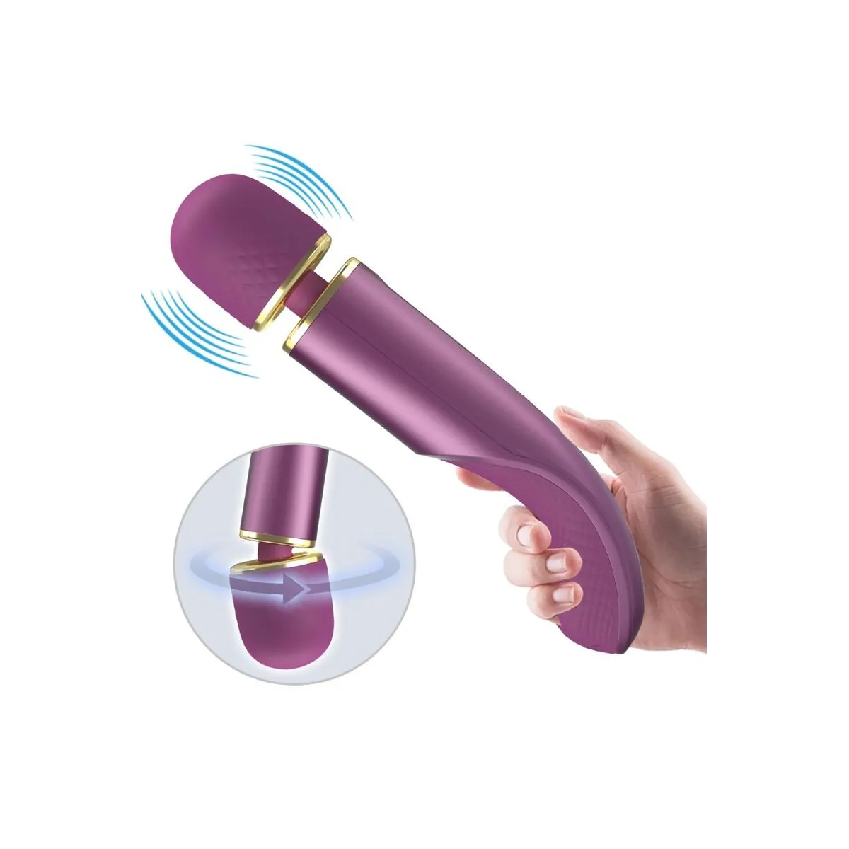 Massager 7 Vibrationsmodi Lila von Pretty Love Smart | Fesselliebe.de
