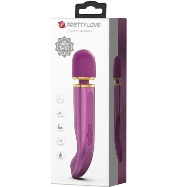 Massager 7 Vibrationsmodi Lila von Pretty Love Smart | Fesselliebe.de