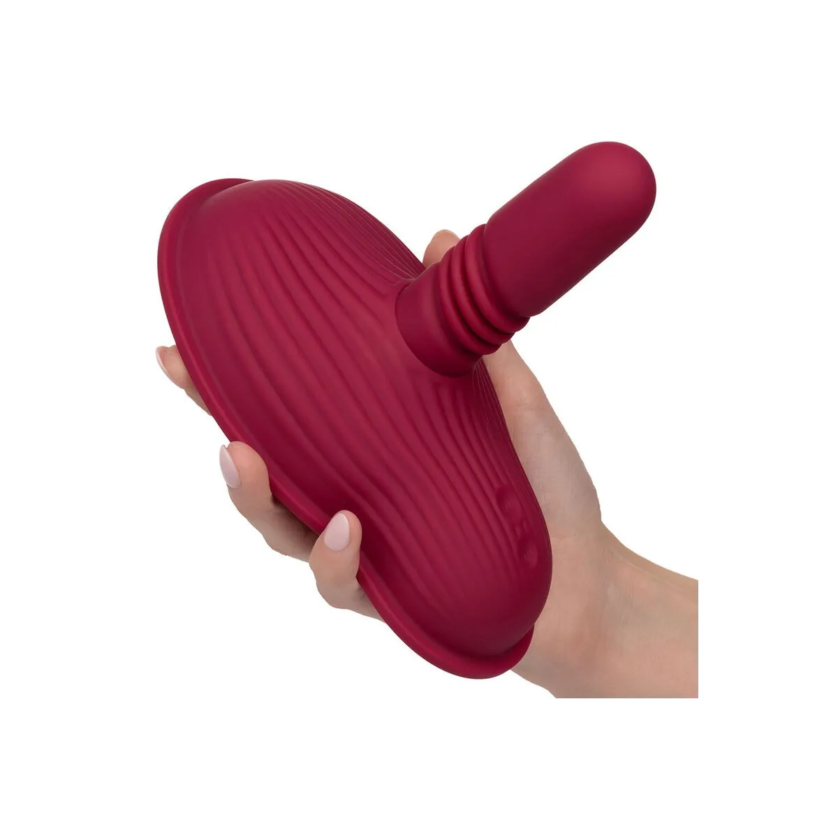 Rider Massager Doppelmotor mit Fernbedienung Rot von Calexotics | Fesselliebe.de