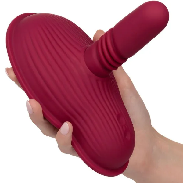 Rider Massager Doppelmotor mit Fernbedienung Rot von Calexotics | Fesselliebe.de