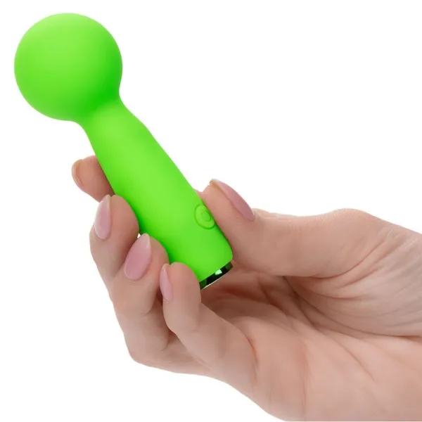 Neon Vibes The Bubbly Vibe Mini-Massager 10 Vibrationen Grün von Calexotics | Fesselliebe.de