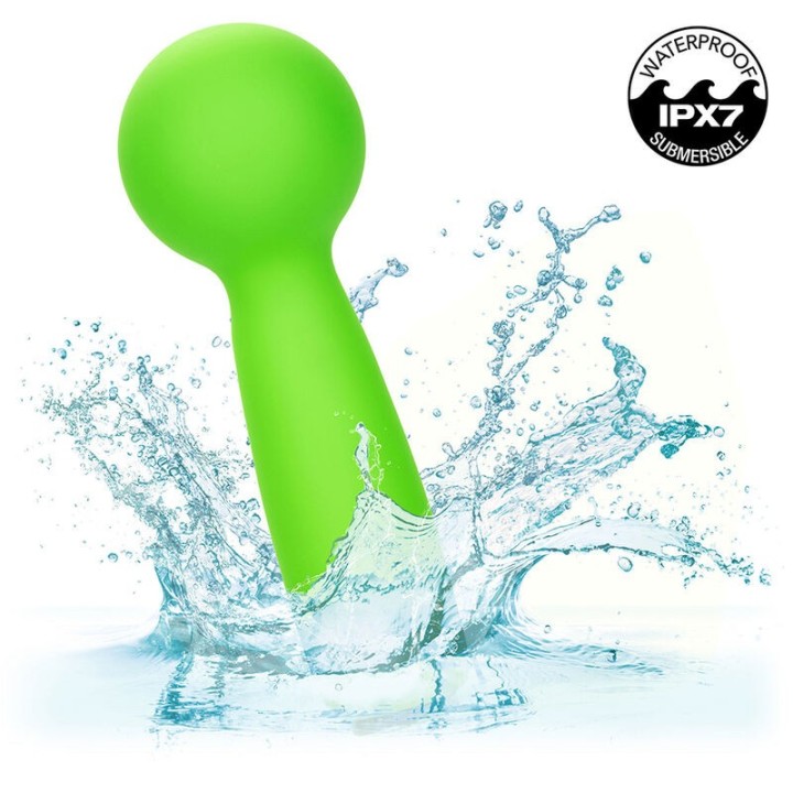 Neon Vibes The Bubbly Vibe Mini-Massager 10 Vibrationen Grün von Calexotics | Fesselliebe.de