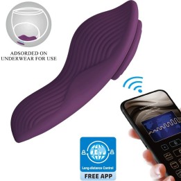 Mane Lay On Clitoris Massager 10 Vibrationen mit Fernbedienung Lila von Pretty Love | Fesselliebe.de