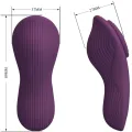 Mane Lay On Clitoris Massager 10 Vibrationen mit Fernbedienung Lila von Pretty Love