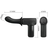 Dj Doctor Massager 5 Einstellungen Schwarz von Pretty Love C-Type | Fesselliebe.de