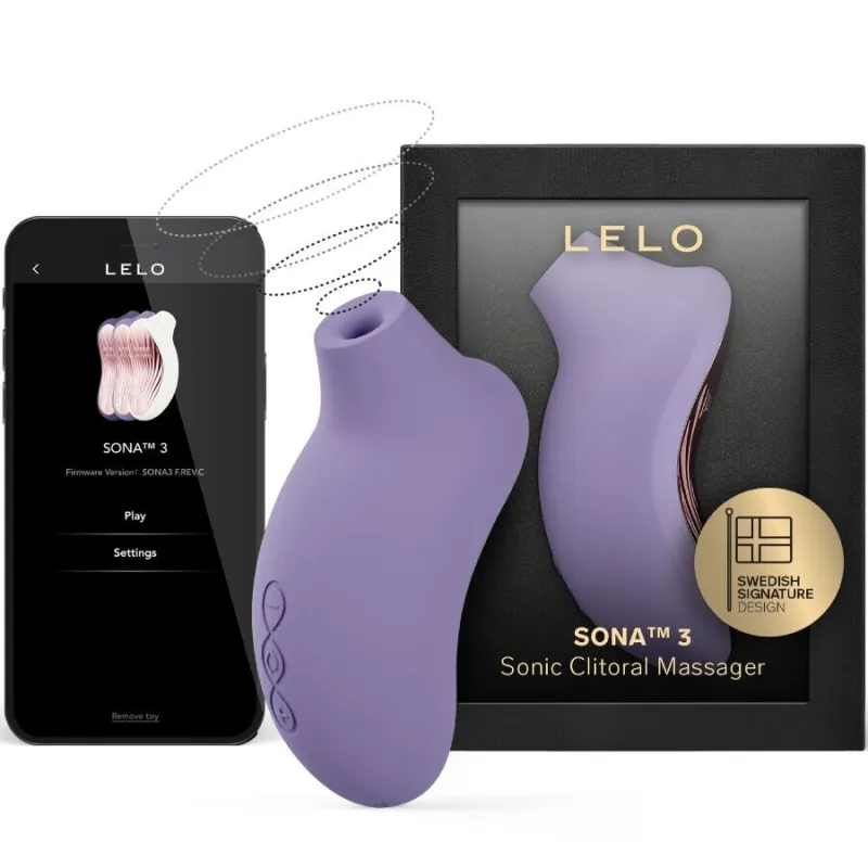 Sona 3 Sonic Clitoral Massager Violet Dusk von Lelo | Fesselliebe.de