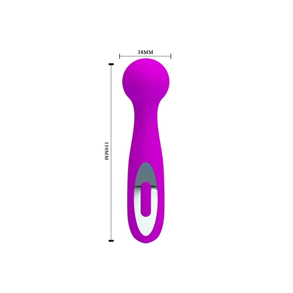 Wade wiederaufladbares Massager 12 Funktionen von Pretty Love | Fesselliebe.de