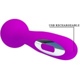 Wade wiederaufladbares Massager 12 Funktionen von Pretty Love | Fesselliebe.de