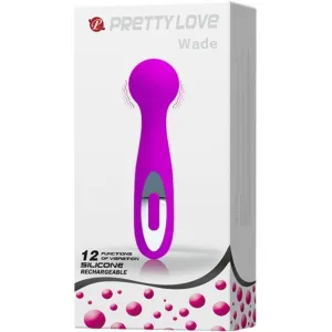 Wade wiederaufladbares Massager 12 Funktionen von Pretty Love