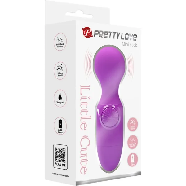 Lila Mini-Persönliches Massager von Pretty Love | Fesselliebe.de