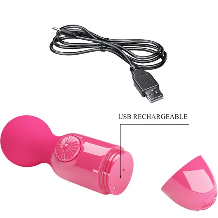 Magenta Mini Persönliches Massager von Pretty Love | Fesselliebe.de