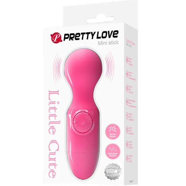 Magenta Mini Persönliches Massager von Pretty Love | Fesselliebe.de