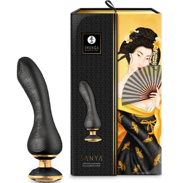 Sanya Intimmassager Schwarz von Shunga Toys | Fesselliebe.de