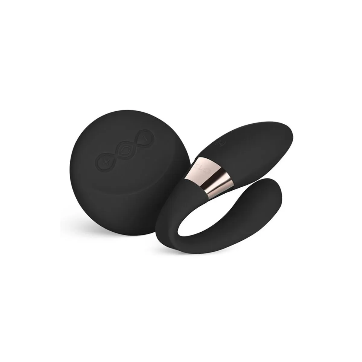 Tiani Duo Schwarzes Paarmassager von Lelo | Fesselliebe.de
