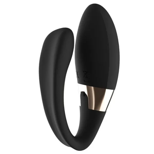 Tiani Duo Schwarzes Paarmassager von Lelo | Fesselliebe.de