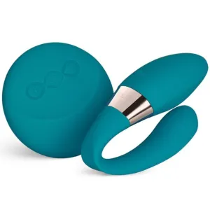 Tiani Duo Blauer Paarmassager von Lelo | Fesselliebe.de