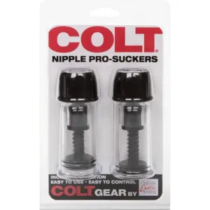Colt Schwarze Brustkopfsaugnapf von Calexotics