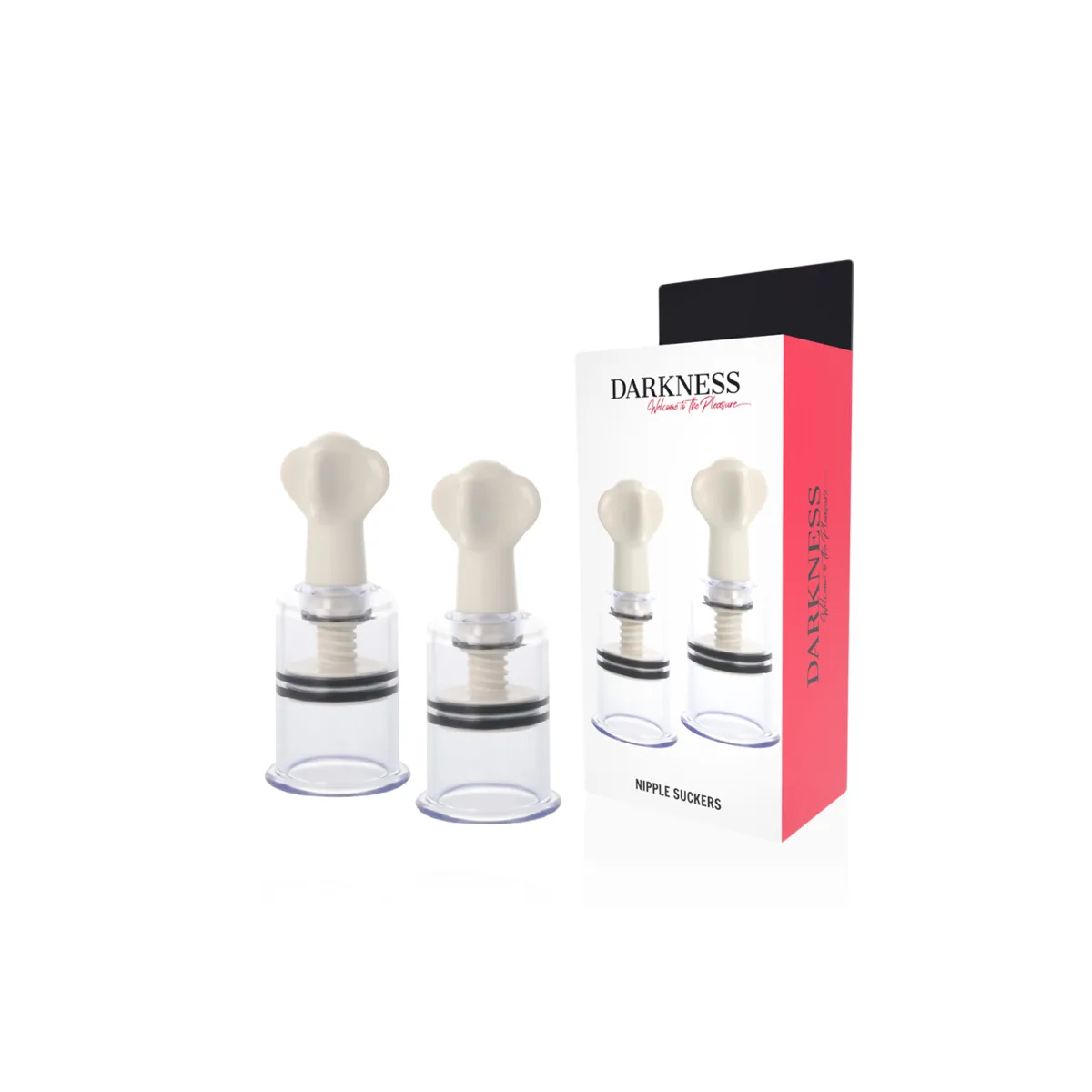 Transparenter Nippelsauger 5cm Durchmesser von Darkness Sensations | Fesselliebe.de