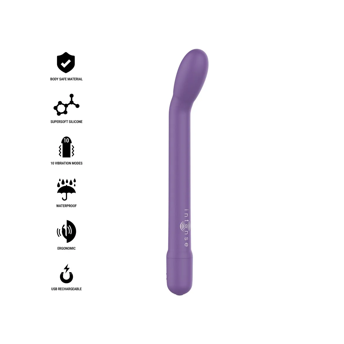Karlie wiederaufladbarer G-Spot-Stimulator Lila von Intense Fun | Fesselliebe.de