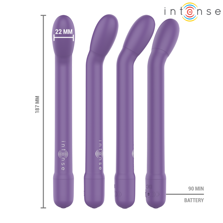 Karlie wiederaufladbarer G-Spot-Stimulator Lila von Intense Fun | Fesselliebe.de