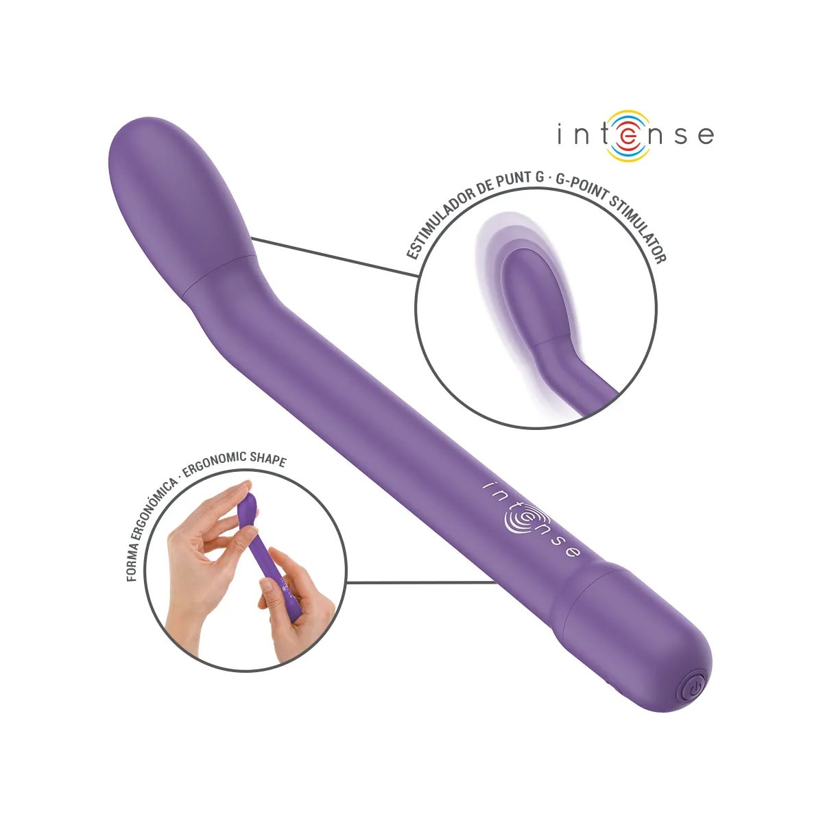 Karlie wiederaufladbarer G-Spot-Stimulator Lila von Intense Fun | Fesselliebe.de