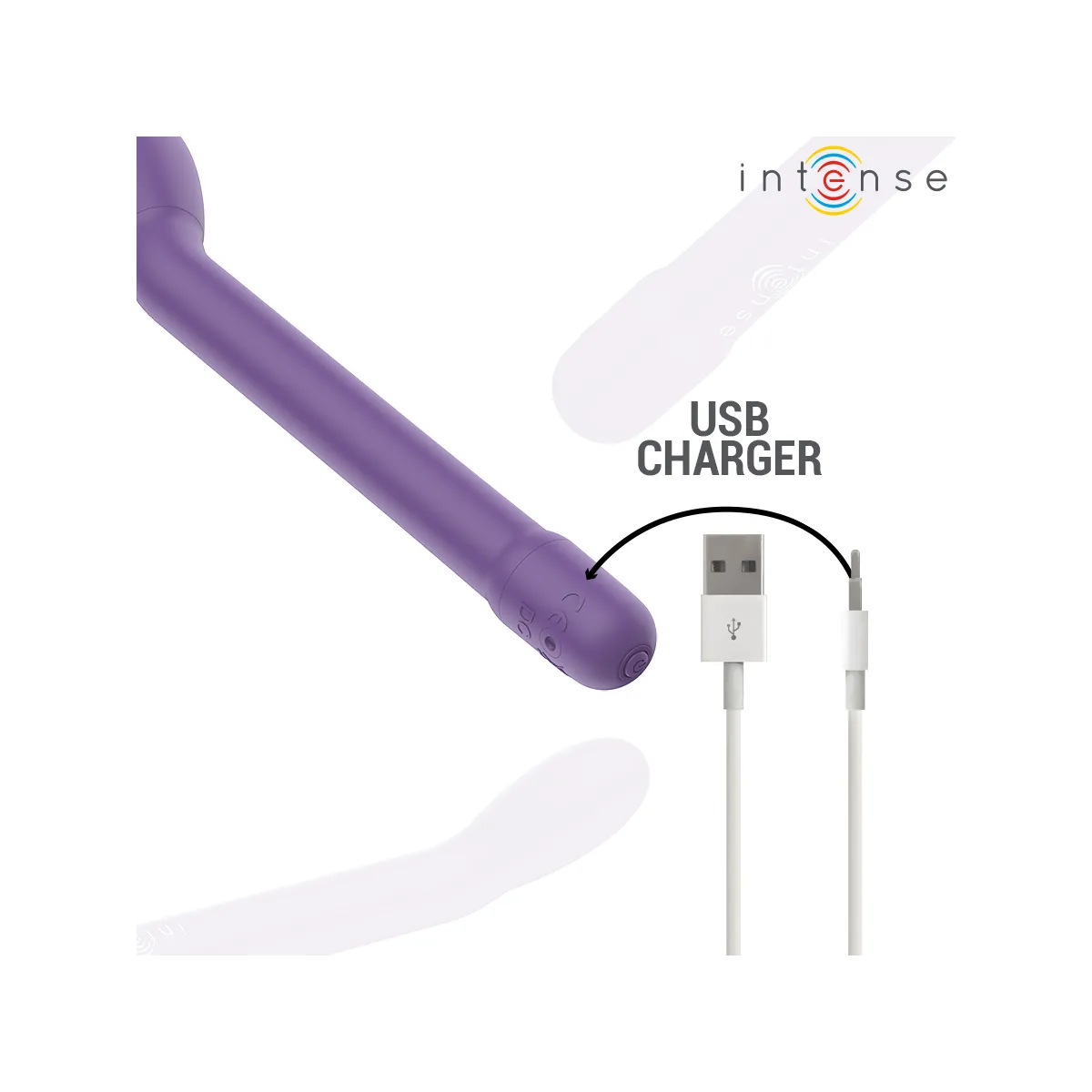 Karlie wiederaufladbarer G-Spot-Stimulator Lila von Intense Fun | Fesselliebe.de