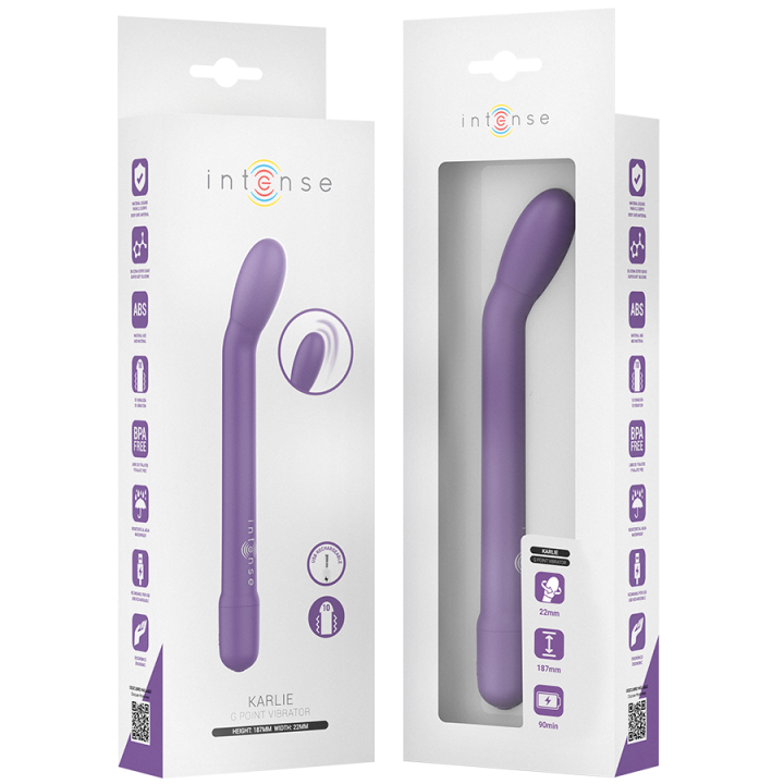 Karlie wiederaufladbarer G-Spot-Stimulator Lila von Intense Fun | Fesselliebe.de