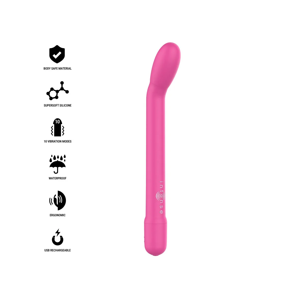 Karlie wiederaufladbarer G-Spot-Stimulator Rosa von Intense Fun | Fesselliebe.de
