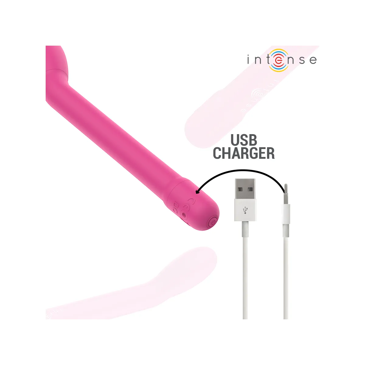 Karlie wiederaufladbarer G-Spot-Stimulator Rosa von Intense Fun | Fesselliebe.de