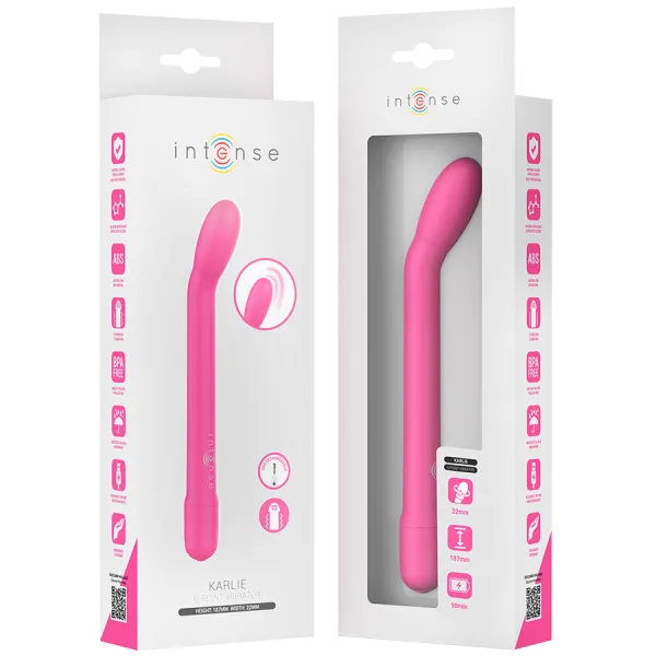Karlie wiederaufladbarer G-Spot-Stimulator Rosa von Intense Fun | Fesselliebe.de