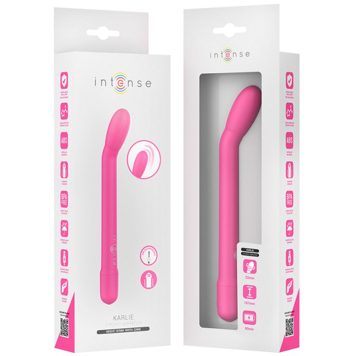 Karlie wiederaufladbarer G-Spot-Stimulator Rosa von Intense Fun | Fesselliebe.de