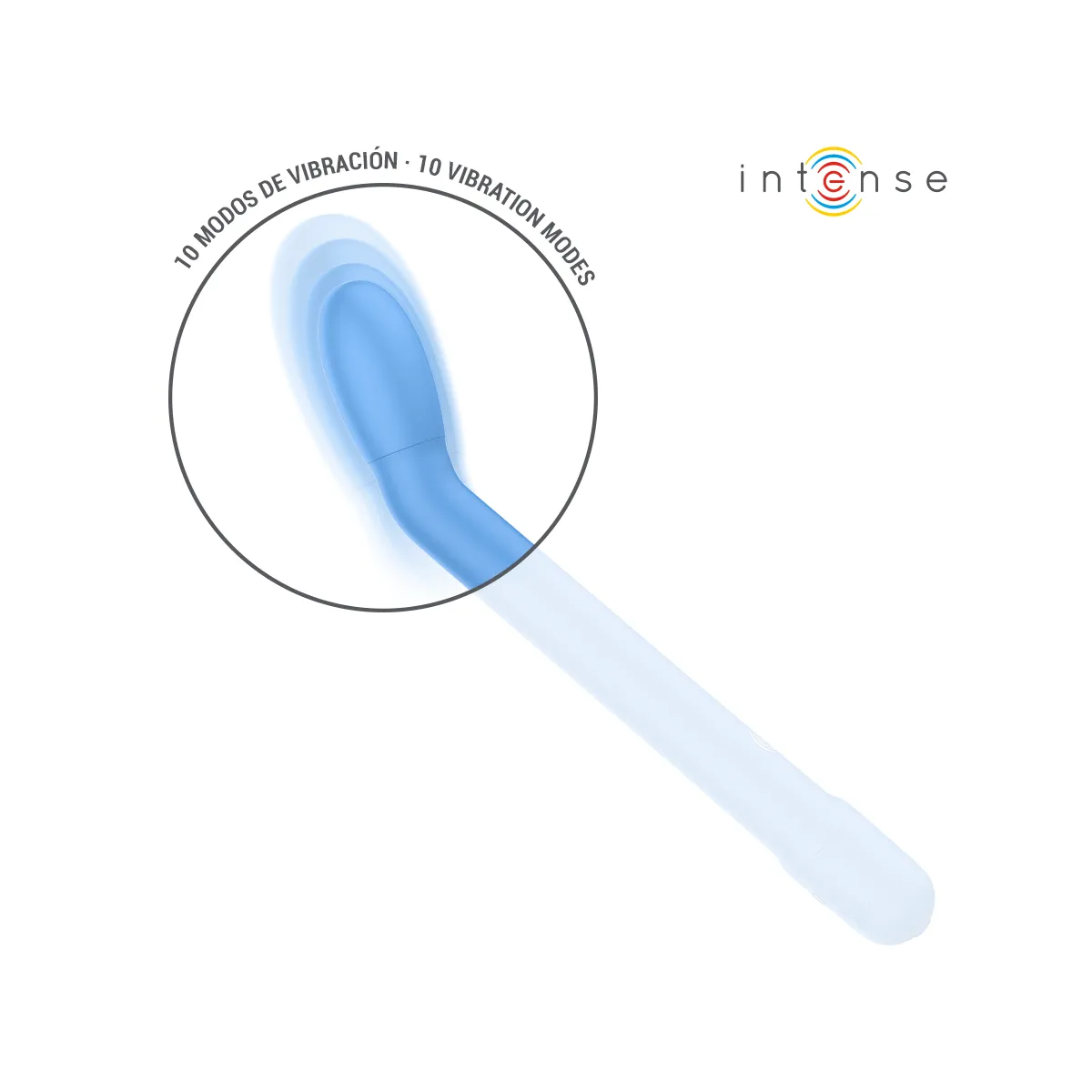 Karlie wiederaufladbarer G-Punkt-Stimulator Blau von Intense Fun | Fesselliebe.de