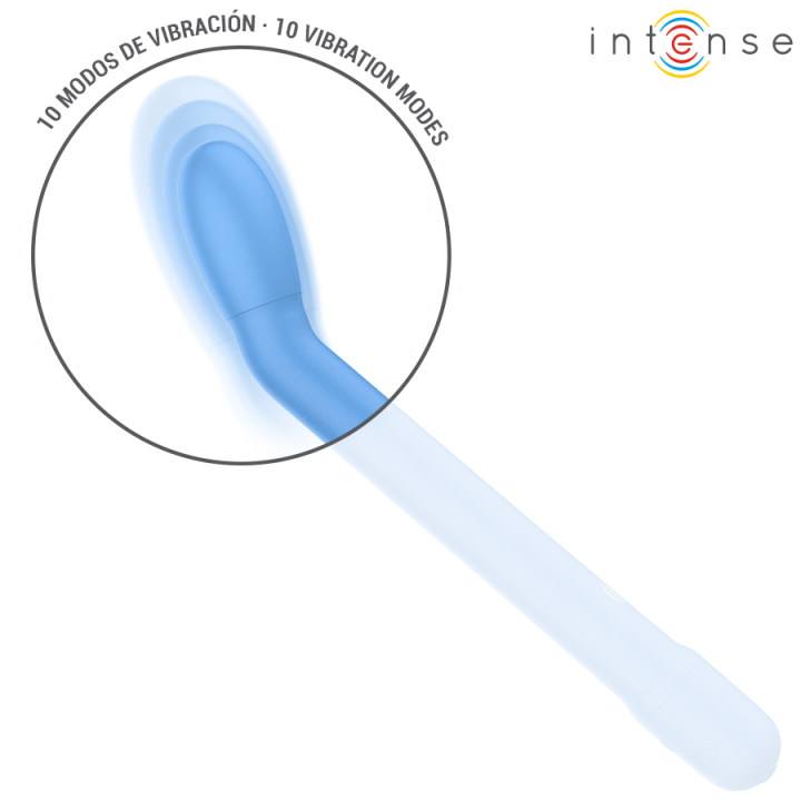 Karlie wiederaufladbarer G-Punkt-Stimulator Blau von Intense Fun | Fesselliebe.de