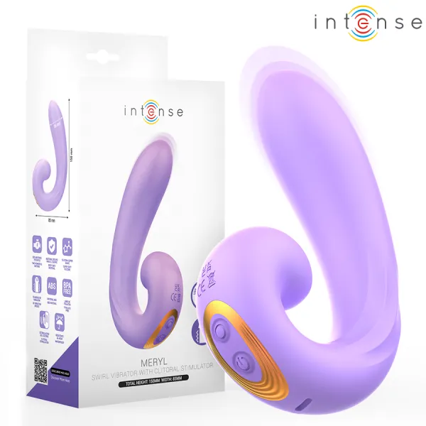 Meryl Doppelvibration Klitorisstimulator von Intense Fun | Fesselliebe.de