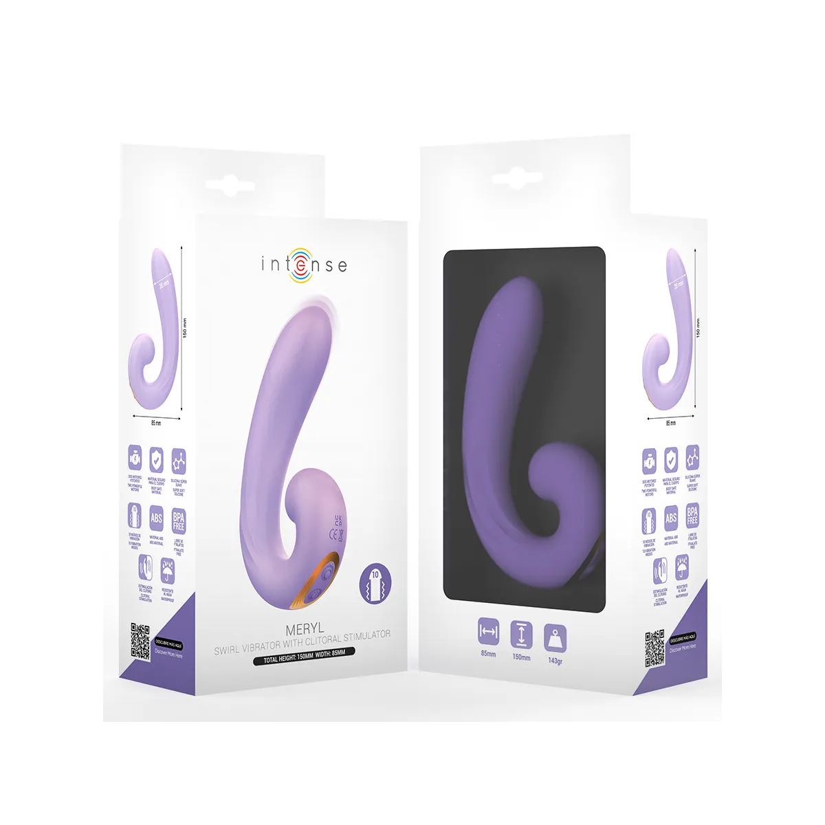 Meryl Doppelvibration Klitorisstimulator von Intense Fun | Fesselliebe.de