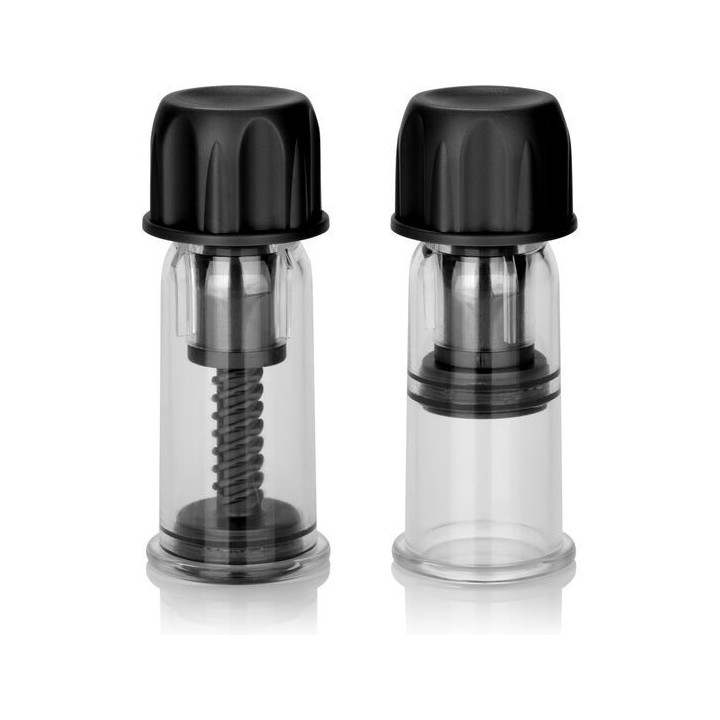 Vaccum Twist Nippel-Saugnapf Schwarz von Calexotics | Fesselliebe.de