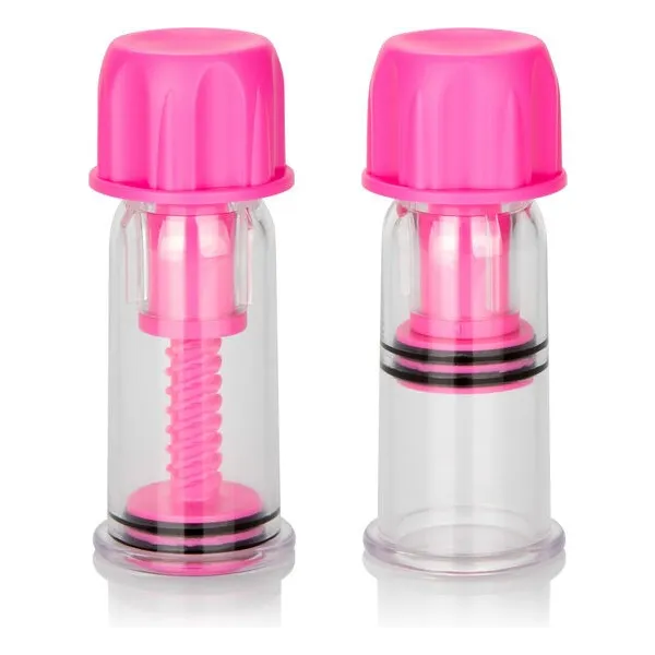 Vaccum Twist Rosa Brustspitzen-Saugnapf von Calexotics | Fesselliebe.de