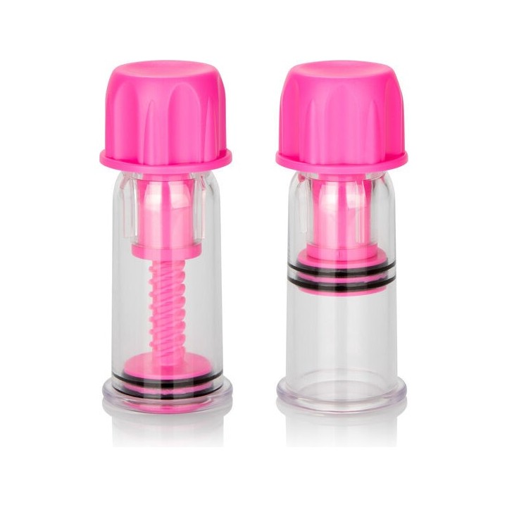 Vaccum Twist Rosa Brustspitzen-Saugnapf von Calexotics | Fesselliebe.de