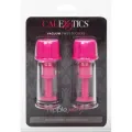 Vaccum Twist Rosa Brustspitzen-Saugnapf von Calexotics
