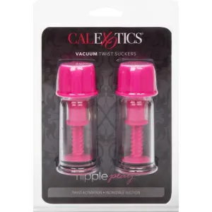 Vaccum Twist Rosa Brustspitzen-Saugnapf von Calexotics