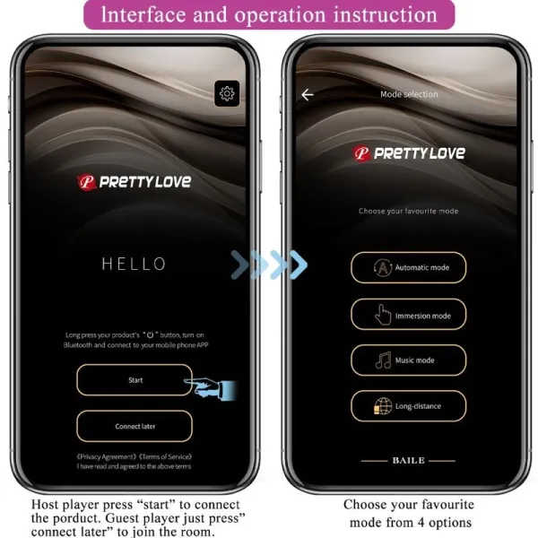 Doreen wiederaufladbares Vibrierendes Ei Magenta mit Fernbedienung von Pretty Love Smart | Fesselliebe.de