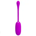 Julius Wasserdichtes, wiederaufladbares Vibrationsei Lila von Pretty Love Smart