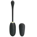 Doreen Luxury wiederaufladbares Vibrierendes Ei Schwarz mit Fernbedienung von Pretty Love Smart