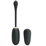 Doreen Luxury wiederaufladbares Vibrierendes Ei Schwarz mit Fernbedienung von Pretty Love Smart | Fesselliebe.de