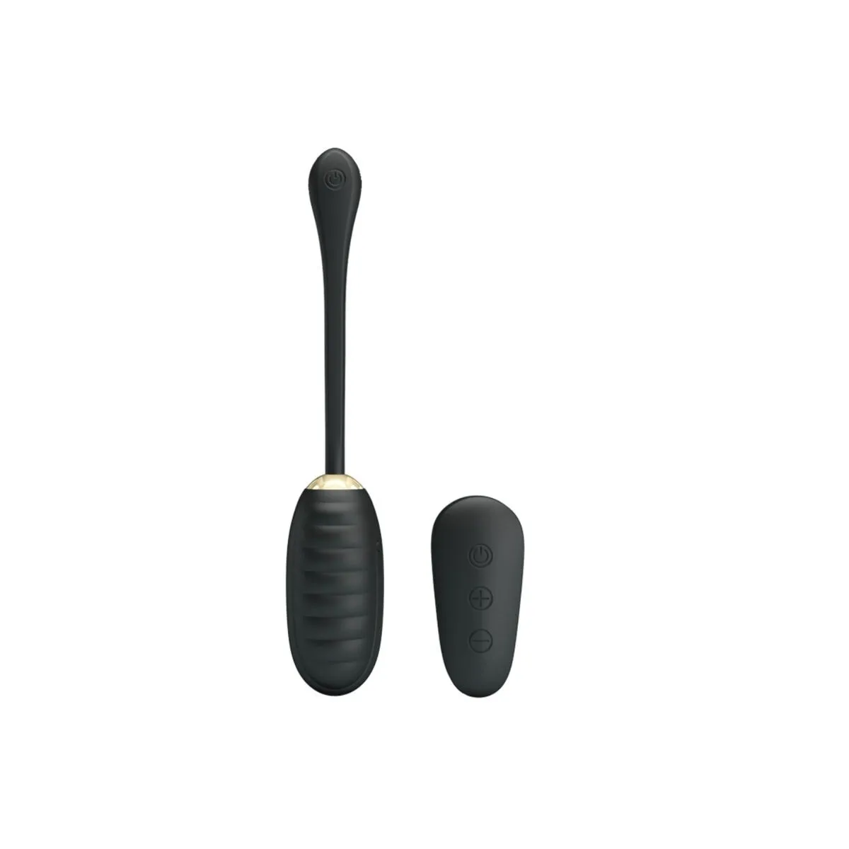 Doreen Luxury wiederaufladbares Vibrierendes Ei Schwarz mit Fernbedienung von Pretty Love Smart | Fesselliebe.de